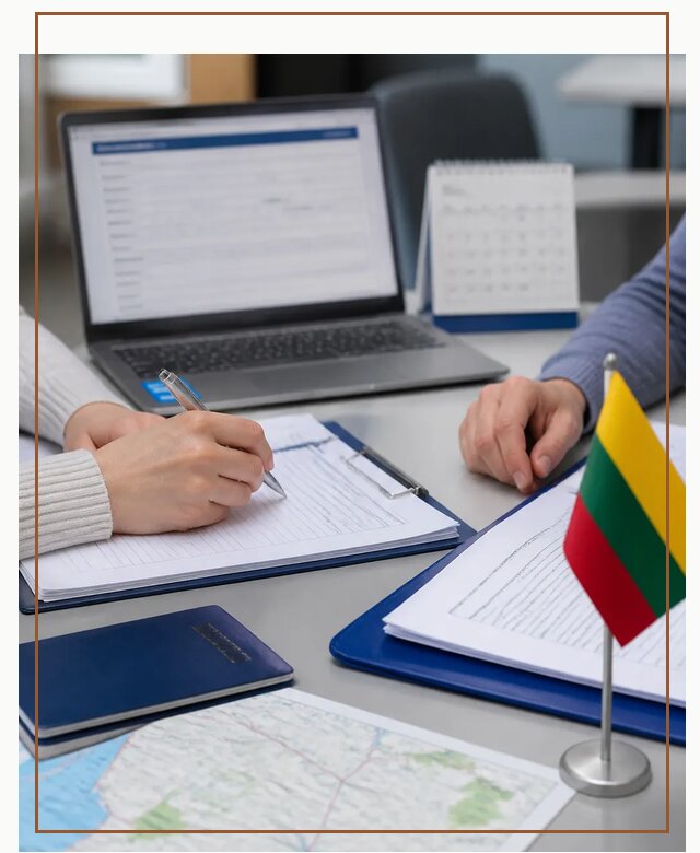 Профессиональное оформление визы в Литву для поездки в Егорьевске