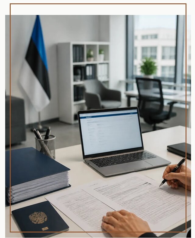 Оформление ВНЖ в Эстонии для переезда и легального проживания в Егорьевске